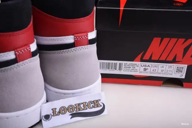 Bmlin Light High Grey 1 555088-126 Smoke OG Jordan Air 0607